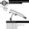 Gledewen Exterior Door Handles Chrome 2PCS Compatible with 20092018 Nissan Sentra Murano Maxima Leaf with Sensor and Smart Keyless Entry System Front Left Right Side Replace 806469N00A 12459871