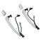 Gledewen Exterior Door Handles Chrome 2PCS Compatible with 20092018 Nissan Sentra Murano Maxima Leaf with Sensor and Smart Keyless Entry System Front Left Right Side Replace 806469N00A 12459871