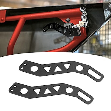 Wsays Left Right Door Handle Latches kit Anodized Black Compatible with Can Am Maverick X3 X DS RS Turbo R Max with 2 4 Doors 20172026