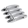 Dreamseek 8Pcs Door Handle Cover for Ford Ecosport 20132022 Fiesta 20092016 Exterior ABS Chrome Molding Protector Trim wo Smart Entry Button Hole