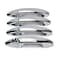 Dreamseek 8Pcs Door Handle Cover for Ford Ecosport 20132022 Fiesta 20092016 Exterior ABS Chrome Molding Protector Trim wo Smart Entry Button Hole