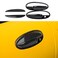 Fewshaw Carbon Fiber Style Side Door Handles Cover Trim for 19972004 Chevrolet Corvette C5