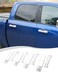 Hoolcar Exterior Door Handle Covers Outside Doorknob Cover Compatible with Dodge Ram 20092018 White