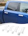 Hoolcar Exterior Door Handle Covers Outside Doorknob Cover Compatible with Dodge Ram 20092018 White