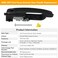 Moonlinks Compatible with Ford Focus 2008 2009 2010 2011 Exterior Door Handle Front Left Driver Side Replaces OE 8S4Z5422404AA Cap wKeyhole 8S4Z54218A14AA Bracket 8S4Z5426685B Matte Black