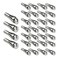 iFJF Door Handle Latch Cable Aluminum Repair Kit Latch Lock Cable Ends Replacement for FE150 250 350 32 Sets