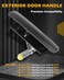 Gledewen Driver Door Handle Compatible with 20002009 Sterling Truck Acterra 5500 6500 7500 8500 Smooth black Exterior Front Left Side Door Handle Replace 7605215 A1851913004 Outside Outer Door Part
