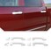 JeCar White Door Handle Cover Fit for Chevrolet SilveradoGMCSierra 2014