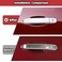 JeCar White Door Handle Cover Fit for Chevrolet SilveradoGMCSierra 2014