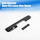 HIRUFAIT Tailgate Handle Cover Trim for Mitsubishi Triton L200 2024 2025 Accessories ABS Rear Tailgate Door Handle Bowl Cover Protector Sticker Glossy Black
