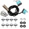 HIMARKLIF Upgraded Stainless Steel Door Handle Repair Kit Microswitch Harness Door Handle Paddle Gear Compatible with Tesla Model S 20122017 Replace 104284500A