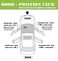 Advance Ignition Technology Advance Ignition Front Left Driver Side Outside Door Handle Compatible with Toyota 0004 Avalon 1F7 Silver 2000 2001 2002 2003 2004