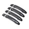 Dreamseek 8Pcs 4 Door Handle Cover for Q3 20122018Q5 20092016 A4 B8 S4 A5 20082016 Exterior ABS Molding Protector Trim Triple Carbon Fiber Style