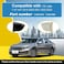 Goholy Car Exterior Door Handle Cap Compatible with VW Jetta 7 A7 mk7 2019 2020 2021 2022 2023 17A837879 17A837880 Door Handle Cover Accessories Lock Cap Black Without Electroplating