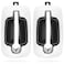 SUSUPACI Upgraded Exterior Door Handles with Bezel Covers Chrome Left Driver Right Passenger Side Compatible with International Trucks ProStar 4100 4200 4300 4400 7700 8500 8600
