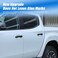 HIRUFAIT Exterior Door Handle Cover for Mitsubishi L200 Triton 2019 2020 2021 2022 2023 ABS Auto Outside Door Handle Protector Cover Trim Accessories