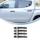 HIRUFAIT Exterior Door Handle Cover for Mitsubishi L200 Triton 2019 2020 2021 2022 2023 ABS Auto Outside Door Handle Protector Cover Trim Accessories