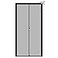Yotache Adjustable Magnetic Screen Door Fit Doors Size Width 2933 Height 7981 Reinforced Fiberglass Mesh with Full Frame HookLoop Strip Black