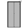 Yotache Adjustable Magnetic Screen Door Fit Doors Size Width 2933 Height 7981 Reinforced Fiberglass Mesh with Full Frame HookLoop Strip Black