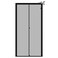 Yotache Adjustable Magnetic Screen Door Fit Doors Size Width 2933 Height 7981 Reinforced Fiberglass Mesh with Full Frame HookLoop Strip Black