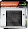 iGotTech UnBugs Garage Screen Doors for 1 Car Garage Fits Single Garage Doors up to 9 Feet Wide x 7 Feet Tall MAX Pet Kid Friendly SelfClosing Hands Free Magnet Closure Keeps Bugs Out Breeze in