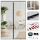 CHIYUNS Screen Door Mesh Magnetic Closure 36 x 80 inch Self Closing Fiberglass Mosquito Net with Magnet for Doors Heavy Duty Bug Fly Screens Curtain for Doorway Keep Bugs Out Pet Friendly