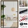 CHIYUNS Reversible Left Right Side Opening Screen Door Mesh Magnetic Closure Heavy Duty Self Closing Fiberglass Bug Net with Magnet for Sliding Doors Doorway Pet Friendly 32 x 80 inch