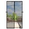 MAGZO Magnetic Screen Door Fits Door Size 36 x 80 ScratchProof Polyester Classic MiddleOpening Keep Annoying Creatures Out Pet Friendly HandsFree Entry with Strong Magnets AutoClosure Black