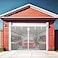 YoFuZiHu Premium Garage Door Screen for 1 Car Garage 10x8ft Durable Heavy Duty Fiberglass Screen Mesh with Hook Loop Tapes Strips Doors Screen with Powerful Magnets Easy Assembly 120 x 96 White