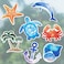 Flutesan 7 Set Ocean Screen Door Magnets Decorative Double Sided Magnetic Sticker Turtle Palm Tree Starfish Conch Crab Dolphin Anchor Flexible Patio Screen Saver Keep People Pet Sliding Doors Safe