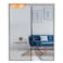 Yotache Magnetic Screen Door fits 74x80 Doors Screen Size 76x81 HighDensity Fiberglass Mesh with Powerful Magnets Windproof Hasp for French FrontBack Sliding Doors Black