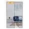 Yotache Fiberglass Magnetic Screen Door Fits Door Size 30 x 80 Screen Size 32 x 81 DoubleSewed CloseStitching Top AntiTear Heavy Duty with Full Frame HookLoop Strip Black