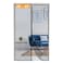 Yotache Fiberglass Magnetic Screen Door Fits Door Size 30 x 80 Screen Size 32 x 81 DoubleSewed CloseStitching Top AntiTear Heavy Duty with Full Frame HookLoop Strip Black