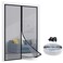 TheFitLife Fiberglass Magnetic Screen Door Heavy Duty Mesh with Full Frame Hook and Loop Powerful Magnets That Closure Automatically Door Screen Mesh Net