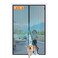 MAGZO Magnetic Screen Door Fit Door Size 38 x 82 Inch Screen Size 40 x 83 Sturdy Full Frame HookLoop for Sliding Door
