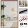CHIYUNS Reversible Left Right Side Opening Screen Door Mesh Magnetic Closure Heavy Duty Self Closing Fiberglass Bug Net with Magnet for Sliding Doors Doorway Pet Friendly 36 x 80 inch