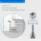 AQDD Shower Door Pivot Lnstallation Kit Set with Pin and Bushing for Shower Door Pivot Repair Replacement2 Piece