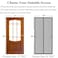 Mpmedo Magnetic Screen Door UpgradedModel Full Strip MagnetsReinforced Heavy Duty Mesh Screen Doors MagnetsFull Frame Seal Retractable Door Screen Magnetic Closure for Single Front Patio Sliding Door