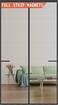 Mpmedo Magnetic Screen Door UpgradedModel Full Strip MagnetsReinforced Heavy Duty Mesh Screen Doors MagnetsFull Frame Seal Retractable Door Screen Magnetic Closure for Single Front Patio Sliding Door
