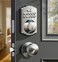 Veise Fingerprint Door Lock with 2 Knobs Keyless Entry Door Lock with Handle Electronic Keypad Deadbolt Smart Front Handle Set AutoLocking Waterproof Easy Installation Satin Nickel