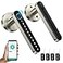 TMEZON Smart Door Lock Fingerprint Keyless Entry Door Lock with Handle APPIC CardsCodesKeysFingerprints Biometric Electronic Keyless Entry Lock for Bedroom Home Hotel Office