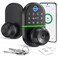 NICE DIGI Keyless Entry Knob for Front Door Keypad Digital Lock Biometric Lock with Fingerprint Easy Installation