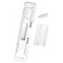CAL DOUBLE-BOLT LOCK Double Bolt Lock for Sliding Glass Doors Newly Patented Advanced Technology to Keep Your Family Safe and Secure High Security Lock Virtually Burglar Proof White