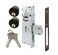Pacific Doorware Storefront Door Mortise Lock Swing Deadbolt Cylinder Combo Adams Rite Cam Double Cylinder Duronotic Bronze 118 Backset