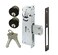 Pacific Doorware Storefront Door Mortise Lock Swing Deadbolt Cylinder Combo Adams Rite Cam Double Cylinder Duronotic Bronze 118 Backset