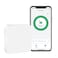 Yamiry WiFi Gateway for YR01 YR05 Smart Lock with HandleCompatible with Nice Digi App Remotely Control Keyless Entry Door LockCompatible with Alexa to Voice Control Smart Door Lock