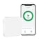 Yamiry WiFi Gateway for YR01 YR05 Smart Lock with HandleCompatible with Nice Digi App Remotely Control Keyless Entry Door LockCompatible with Alexa to Voice Control Smart Door Lock