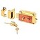 Segal SE 13222 Rim Deadbolt Cast Bronze Construction Polished BrassPlated Finish Single Pack