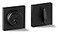 Berlin Modisch Single Cylinder Deadbolt Lock Slim Square for Front Door Modern Contemporary High Security Heavy Duty Iron Black Finish