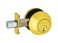 SCHLAGE JSeries by Schlage Deadbolt with Standard Trim Keyed 1 Side Highest Residential Security Bright Brass JD60 605